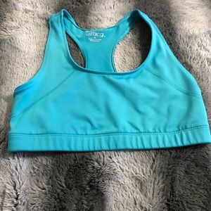 Blue Sports Bra